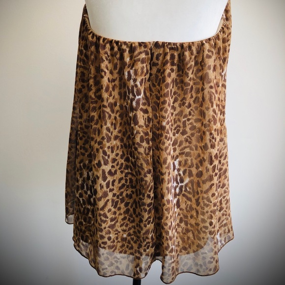 Leopard halter/strapless Top - Picture 8 of 8